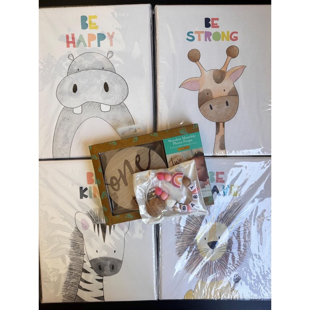 Nursery Wall Decor – Safari Animal Theme